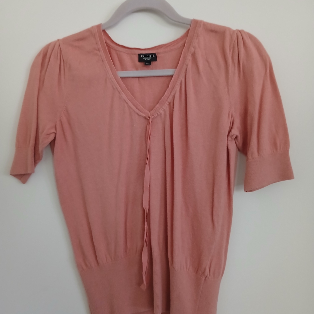 Talbots Peach Women's Blouse